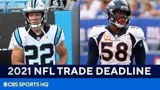 2021 NFL Trade Deadline: Christian McCaffrey, Von Miller, & MORE | CBS Sports HQ