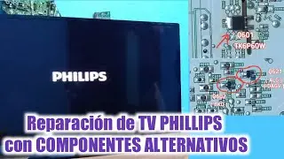 PHILLIPS TV POWER CARD РЕМОНТ
