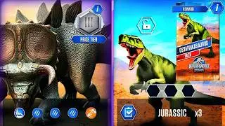 NEW UNLOCK OSTAFRIKASAURUS AND RUN WITH THE BALL | JURASSIC WORLD THE GAME