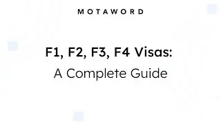 F1, F2, F3, F4 Visas  A Complete Guide
