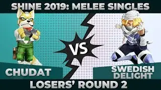 ChuDat vs Swedish Delight - Losers' Round 2: Melee Singles Top 12 - Shine 2019 | Fox vs Sheik