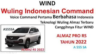 WIND ALMAZ RS PRO Voice Command Pertama Berbahasa IndonesiaTeknologi Wuling Almaz Terbaru
