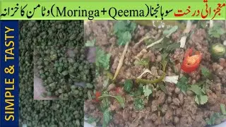 Moringa (Suhanjna) Qeema Recipe By Simple & Tasty | Miracle Tree | Vitamin ka Khazana | Must Try it
