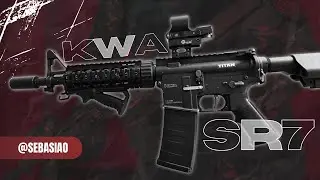 &iquest;Qu&eacute; tan buena es mi M4 el&eacute;ctrica de Airsoft? - KWA SR7