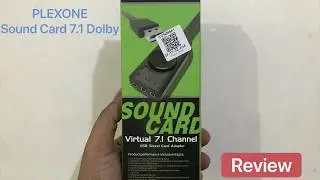 PLEXTONE Sound Card Virtual 7.1 Channel - Stereo Enhancer [Product Review]