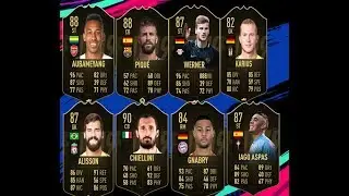 TOTW 12 Predictions Fifa 19.