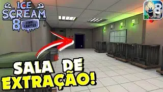 I ENTERED THE ICE SCREAM 8 EXTRACTION ROOM!! NEW BUG!! Ice Scream 8