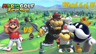Mario Golf: Super Rush - Speed Golf - Mario VS Bowser's Minions - Bonny Greens (Match 6 of 12)