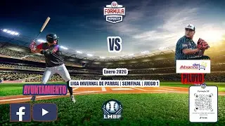AYUNTAMIENTO vs DEL AHORRO-PILUYO  | SEMIFINAL  |  LIGA INVERNAL DE PARRAL TEMPORADA  