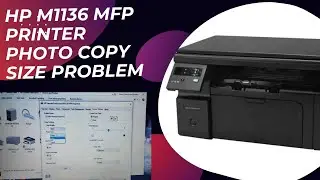 hp m1136 mfp photo copy problem solution / change paper size in hp m1136 #Technical Rahul Sharma