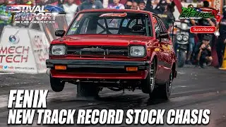 New Track Record Starlet and Stock Chasis F&eacute;nix Racing 6.70 @208mph | Salinas Speedway | PalfiebruTV