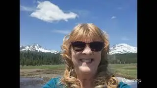 Mt Tumalo, Sparks Lake, Cascade Lakes Hwy, Rivers everywhere and Mt Bachelor,  Oregon