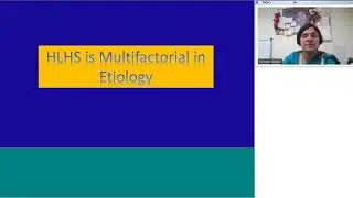Pedicardio classes on Topic: HLHS presentation and diagnosis by Dr Swati Garekar