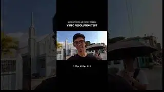 Supremo Pocket Camera Video Resolution Preview] #actioncamera #vloggingcamera #camerareview #djiosmo