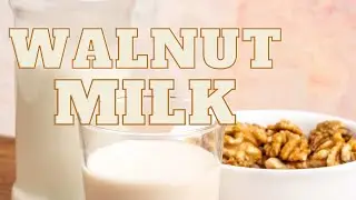 Simple Secret to Making Walnut Milk with a Vitamix! Alkaline Vegan Recipes.