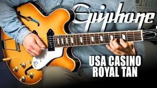 Let The Tones Do The Talking... Epiphone USA Casino Royal Tan