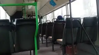 (Извини за качество звука!) поездка на автобусе MAN 888 SÜ242 по отрывку 85 маршрута [ВЕ7720АА]