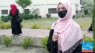 KIU Students Views about Dress Code issued by KIU Gilgit Baltistan Pakistan