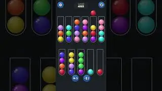 Ball Sort by Infinite Joy: Levels 4084, 4085