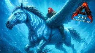 The Legendary DEMON Pegasus 😨 - Demon World Episode 26 | Ark Survival Modded ( Abyss )