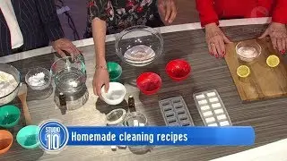 How To Make Your Own Cleaning Products | Studio 10