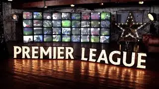 Premier League CRT video wall Ident