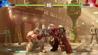 SFV balrog vs alex round 2