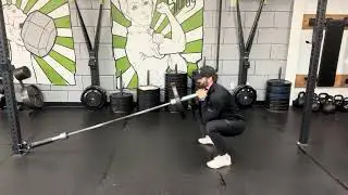 Paused LM Front Squat