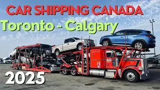 Car Shipping Toronto to Calgary in 5 days .