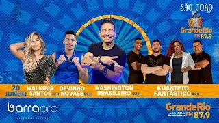 SJ da Barra - Walkyria Santos - Devinho Novaes - Washington Brasileiro - Kuarteto Fantástico 20/06