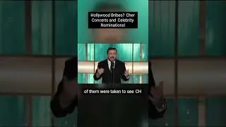 Hollywood Bribes_ Cher Concerts and Celebrity Nominations! #johnnydepp #rickygervais  #funny