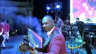 Musical Gigantes-cuarta placita espa&ntilde;ola en Ocotlan de Morelos Oaxaca