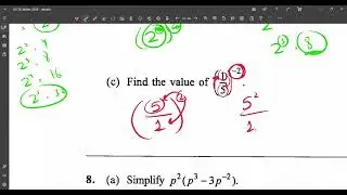 Indices - Past Paper Questions O Level / IGCSE Maths !!!