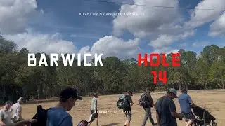 Disc golf @ Barwick - hole 14. River City Nature Park, DeBary, FL 2/15/2026