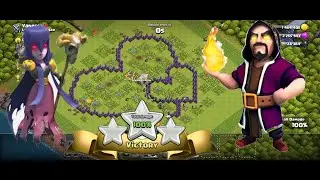 Best Wizard & Witch Attack Strategy | TH9 3 Star Attack Strategy Clash Of Clans
