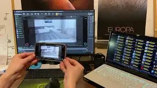 Virtual Production iPhone Test (UE4)
