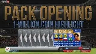 FIFA 13 Ultimate Team Pack Opening | TOTS 1 Million Coin Highlights! (Bundesliga)