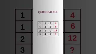Math games! #logic #quiz #mathgames #calculmental #quizchallenge #mathstricks #maths