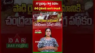 AP government's new scheme: 100% subsidy for dairy farmers | Latest updates | DAR FOCUS #darfocus