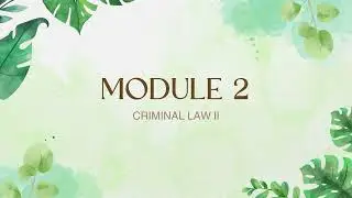 People v. Staples | Mod 2 | Criminal Law II