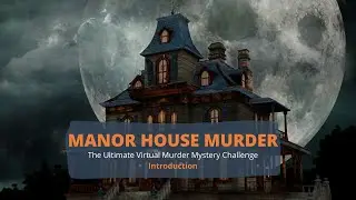 Virtual Murder Mystery Team Building Activity - Manor House Murder