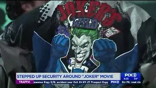 Stepped up security over 'Joker' movie