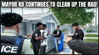 Mayor KB Continues To Clean Up The Raq! | GTA RP | GrizzleyWorld Chiraq