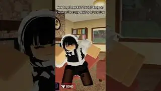 How to get the RAT DANCE Badge in Convince the Crazy Maid to let u free! #shorts #short #roblox