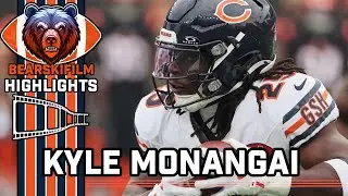 Kyle Monangai HIGHLIGHTS - Breakout First NFL Start Bears vs Bengals Week 9 Every Rush
