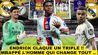 🚨ENDRICK REND FOU LA LIGUE 1 TRIPLÉ 🔥/ MBAPPÉ L'HOMME QUI DÉBLOQUE LES SITUATIONS !! / DÉFENSE 👍🏻