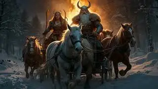 Runes in Holiday Snow  | Northern Viking Music |  Yole Holiday