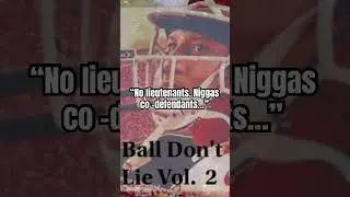 Ball ain&rsquo;t Lie Vol. 2 #Mixtape #Rap #undergroundhiphop ✍🏾