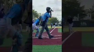 Angel Garcia  caps off epic comeback win with a walk off single ! #titans #baseball #truenorth