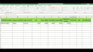 Fuel Efficiency Calculator in Excel | Track Your Vehicle&rsquo;s KPL
